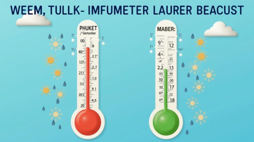 comparative monthly temperature analysis