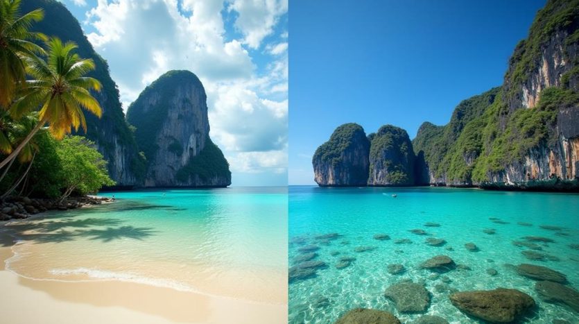 krabi versus koh samui