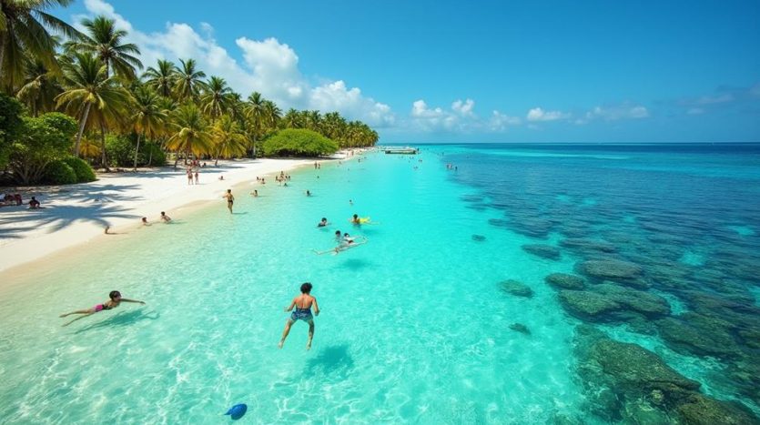 swimming at koh samui beaches