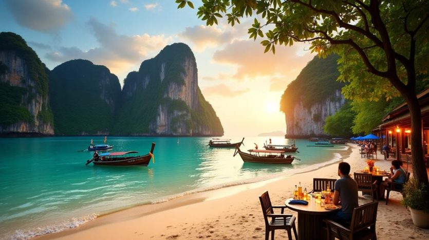 beautiful coastal destination thailand